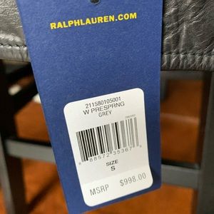 Ralph Lauren- Women’s leather moto jacket